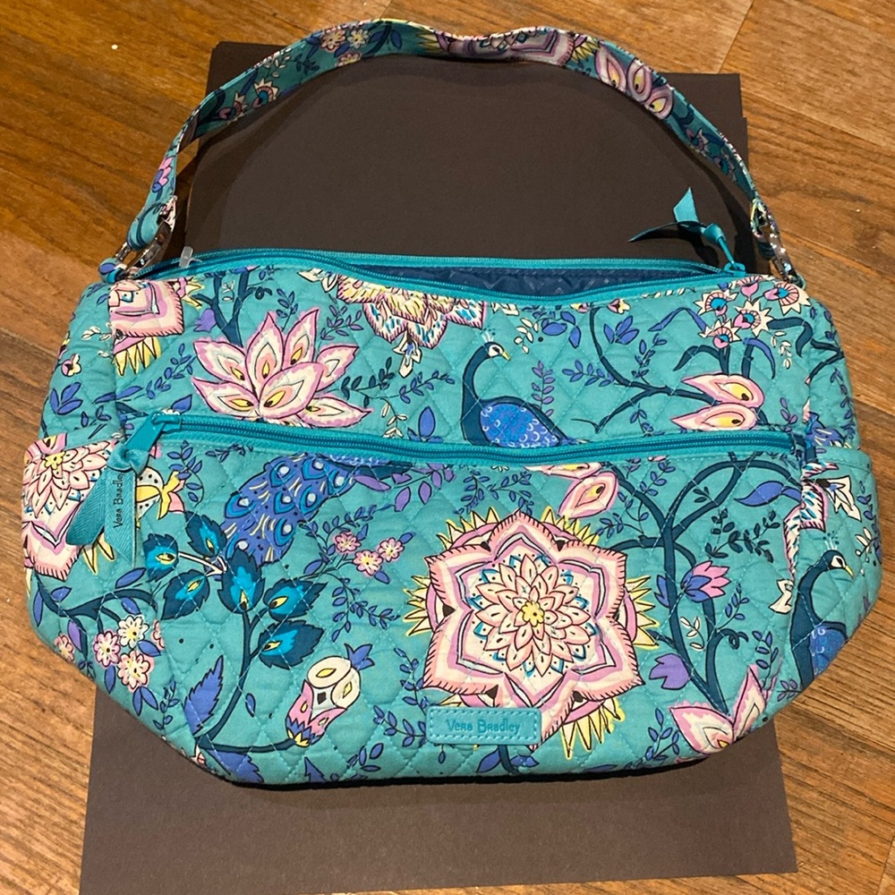 Vera Bradley Hannah turquoise Pink Bag